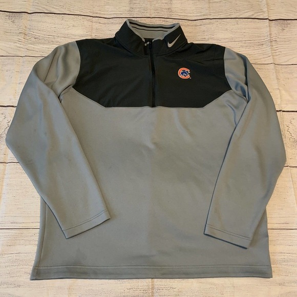 Nike Other - Nike Golf Tour Performance Dri Fit Dove Chicago Cubs Half Zip Mens Size L